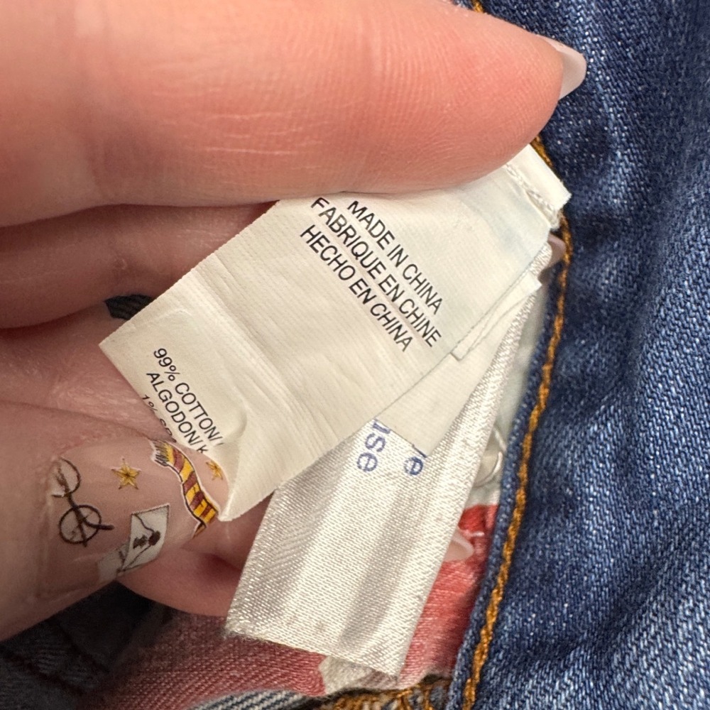 Lucky Brand 221 Y2K Original Straight Womens Jeans 28x30 Medium Wash Blue Denim - Picture 6 of 12